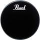 Pearl PTH 22PL - Pelle Risonante Grancassa 22” Nera con logo bianco Pearl - Con Rims interno 