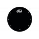 DW GB22K - Pelle Risonante Grancassa 22” - Nera con fori e logo grande bianco DW 