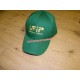 Ufip cappello verde con visiera con logo oro 