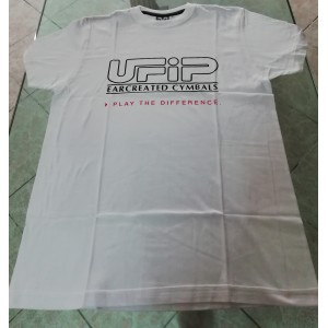 UFIP T-Shirt Bianca - Maglietta a maniche corte UFIP - Taglia M 